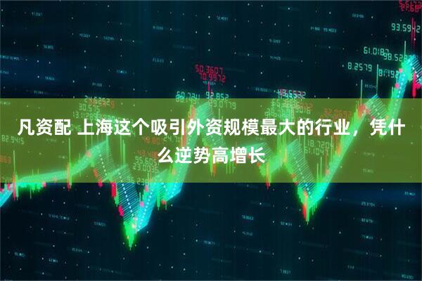 凡资配 上海这个吸引外资规模最大的行业，凭什么逆势高增长
